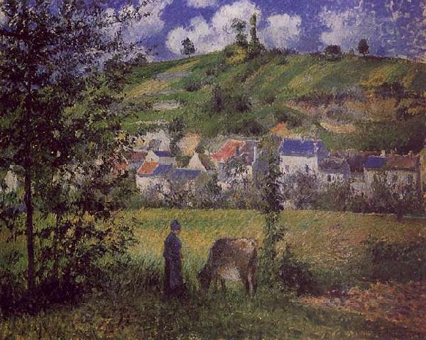 Camille Pissaro Landscape at Chaponval